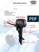 FS060 9.8hp Parsun Outboard Motor