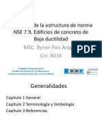 Byron Paiz - Recorrido Estructura de La Norma NSE 7.9