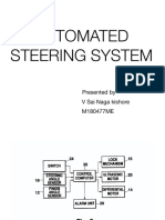 Automated Steering System Sensors and Actuators