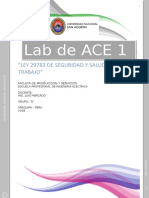 Ley 29783 de Seguridad y Salud en El Trabajo