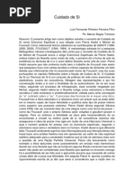 Cuidado de Si - Resumo