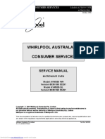 Microwave Owen Avm595 - WH Service Manual