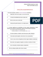 Orações subordinadas - exercícios.pdf