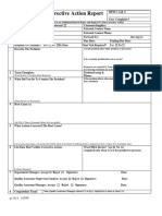 Corrective Action Form PDF