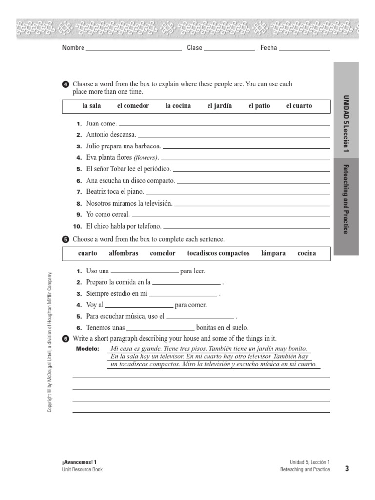 Homework 1.30 | PDF | Ocio | Entretenimiento (general)