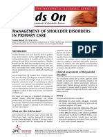 Hands On: Management of Shoulder Disorders in Primary Care