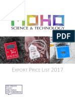 Price List 2017 MoHo - EnG