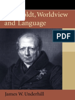 James Underhill-Humboldt, Worldview, and Language (2009) PDF