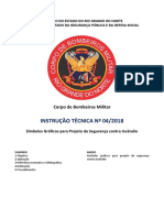 Instrução Técnica 042018 - Símbolos Gráficos para Projeto de Segurança Contra Incêndio