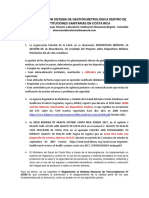 Importancia de Un Sistema de Gestión Metrológica Dentro de Las Instituciones Sanitarias en Costa Rica