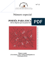 Ppll1819 - 13 - Especial Poesía para Escapar - Comentario IES Siglo XXI