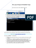 Mengembalikan File Yang Terhapus Di Flashdisk Tanpa Software