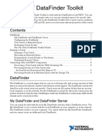 Labview Datafinder Toolkit: My Datafinder and Datafinder Server