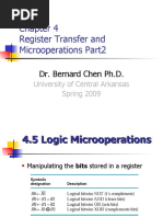 Lec11 Register Transfer and Micro Operations Part2