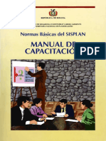 Manual de capacitación SISPLAN Bolivia