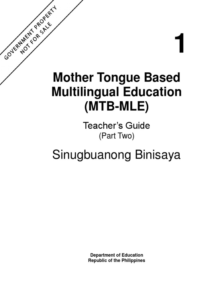 MTBMLE Cover TG Sinugbuanong Binisaya PDF PDF