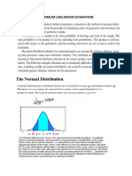 Univariate Maximum Likelihood Estimation