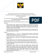 Permenaker No 16 THN 2011 TTG Tatacara Pembuatan Pengesahan Peraturan Perusahaan Serta Pembuatan Pendaftaran PKB
