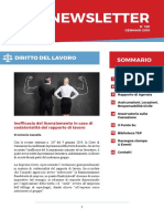 Newsletter Gennaio 2019