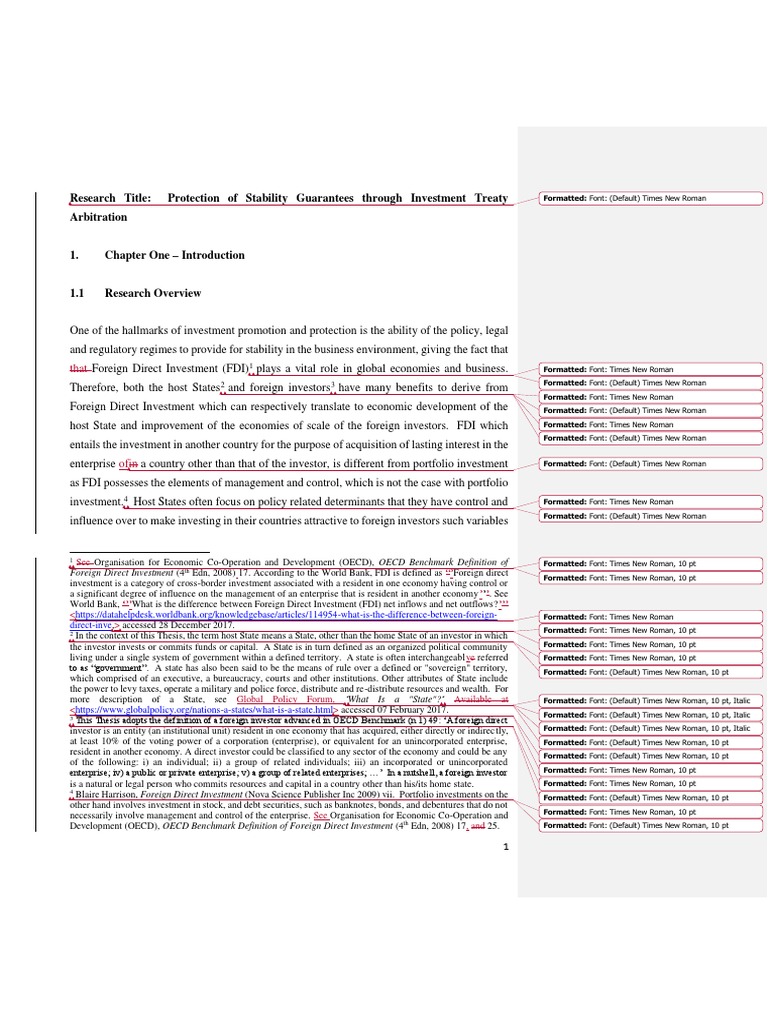 Complete Thesis - (07.04.2018) | PDF | Foreign Direct Investment ...