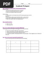 Symbiosis Webquest