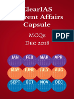 Clearias Current Affairs Capsule Dec 2018