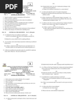 Air Pollution Model Question Paper