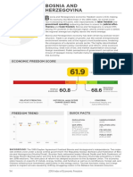 Economic Freedom in Bosnia and Herzegovina