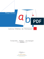 Livret LettresMontessori PDF
