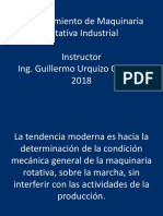 Mantenimiento de Maquinaria Industrial. Enero de 2019.