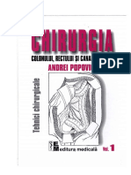 Chirurgia colonului, rectului si canalului anal - Dr Andrei Popovici - Vol 1.pdf