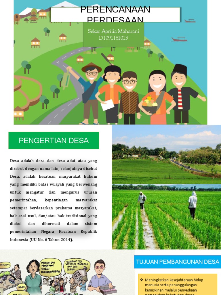 Perencanaan Desa Perencanaan Desa
