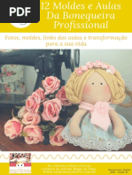 E-book 12 Moldes e Aulas Da Bonequeira Profissional-bonecas Da Drica Adriana Schutz