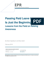 Passing Paid Leave Laws Is Just The Beginning: Lessons From The Field On Raising Awareness