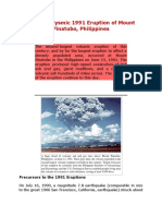 The Cataclysmic 1991 Eruption of Mount Pinatubo