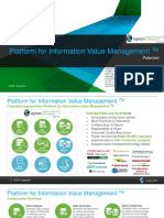 Platform For Information Value Management (PLATINUM) by Infosys PDF