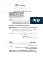 Artrologia da coluna vertebral, membros e pé