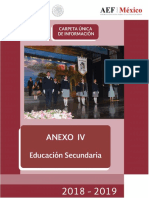 Anexo IV Educacion Secundaria 2018 2019 Web PDF