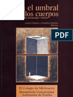 Chazaro Laura-En El Umbral de Los Cuerpos-Estudios de Antropologia e Historia PDF