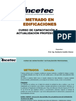 Curso metrado edificaciones actualización profesional