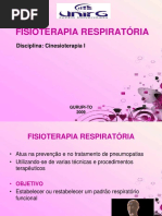 FISIOTERAPIA RESPIRATÓRIA