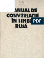 Manual de Conversație În Limba Rusă - Sima Borlea