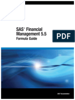 SAS® Financial Management 5.5 Formula Guide