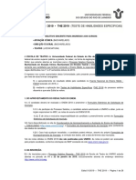 Edital THE 2019 PDF