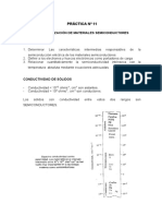 Caracterización de los semiconductores elementales y compuestos