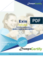 Question & Answers: PRINCE2 Foundation