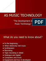 Dev of Music Tech