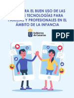 Guía para El Buen Uso de Las Nuevas Tecnologías para Familias