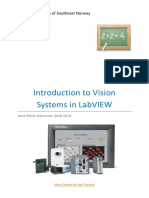 Introduction To Vision Systems in Labview