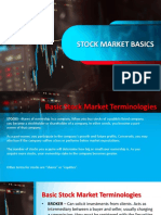 Finance - Stock Market Basics